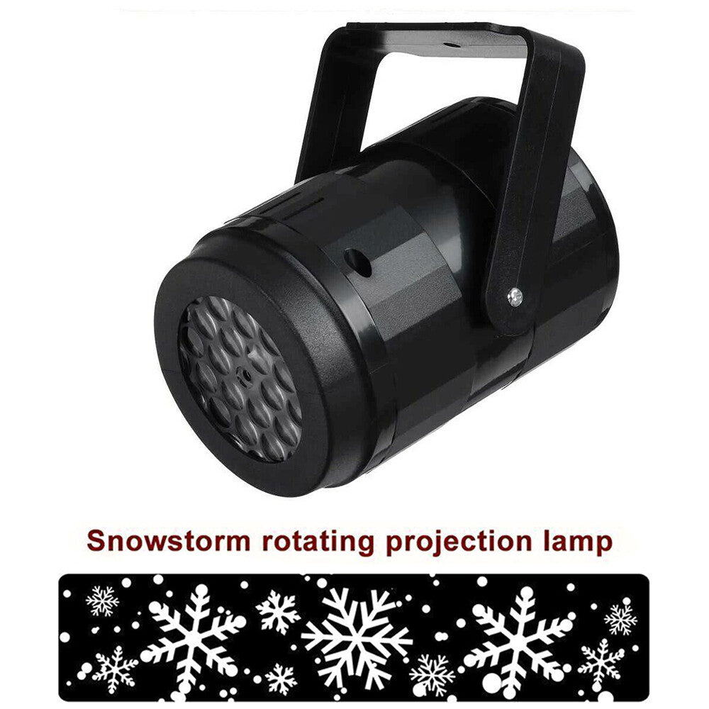 Christmas LED Snowflake Projector Laser Light Snowfall Outdoor Xmas Decor Lamp