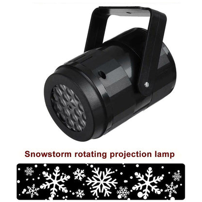 Christmas LED Snowflake Projector Laser Light Snowfall Outdoor Xmas Decor Lamp